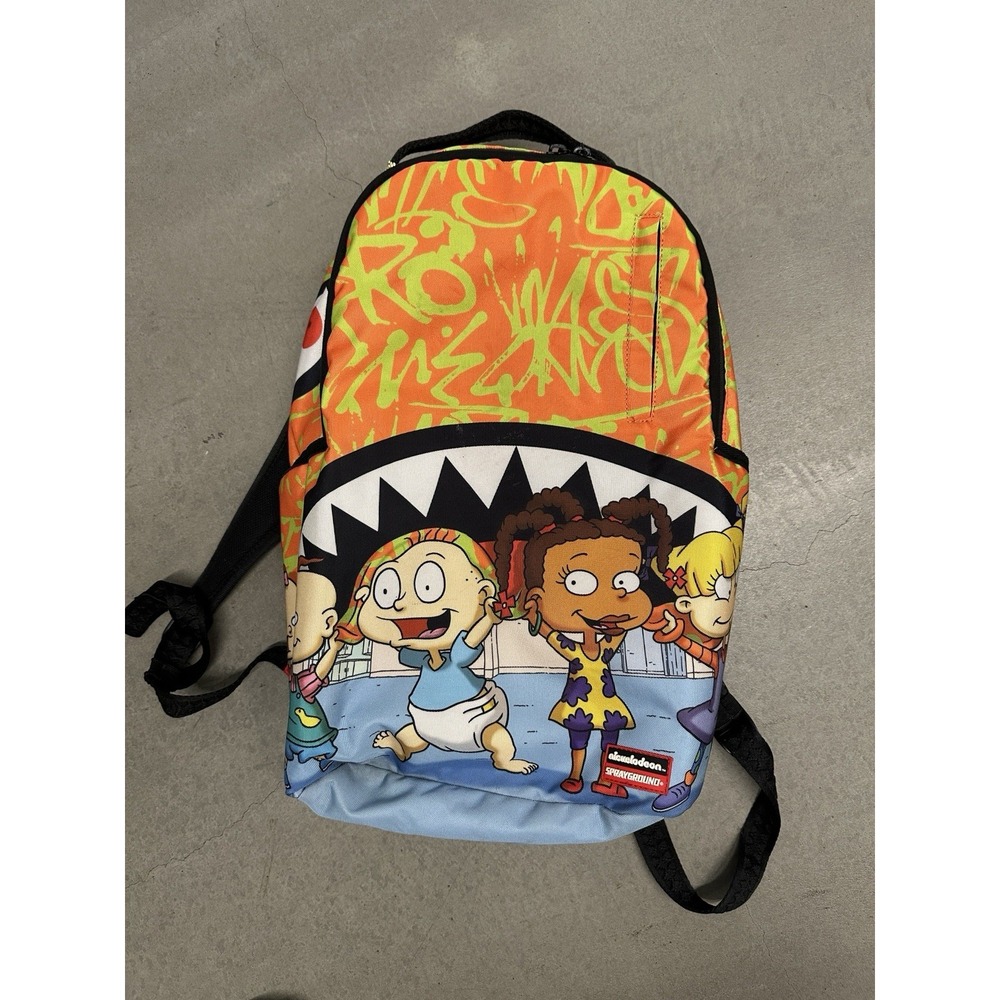 Sprayground Rugrats Playpen Sharkmouth DLXSR Backpack Nickelodeon Rare